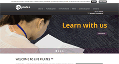 Desktop Screenshot of lifepilates.com